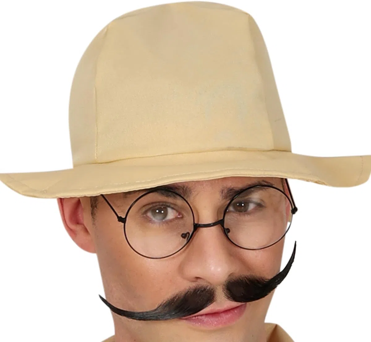 FIESTAS GUIRCA | Costume d'Explorateur Safari Adulte - Chapeau, Chemise, Ceinture et Pantalon - Costumes d'Aventurier et Explorateur pour Carnaval et Fêtes Déguisées - Homme - Beige et Marron