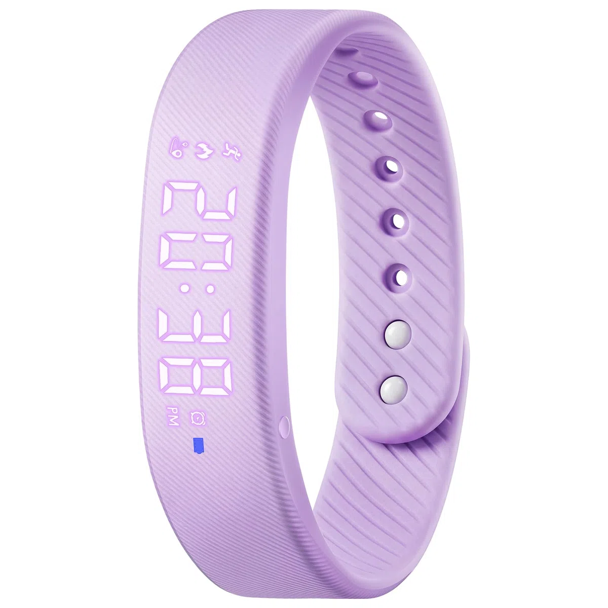 Timever Montre Digitale Enfant avec Chronomètre, Eclairage, 3 Alarme, Date,Podomètres Marche Non Connecté-Montres Sport pour Fille Garcon avec Bracelet en Silicone