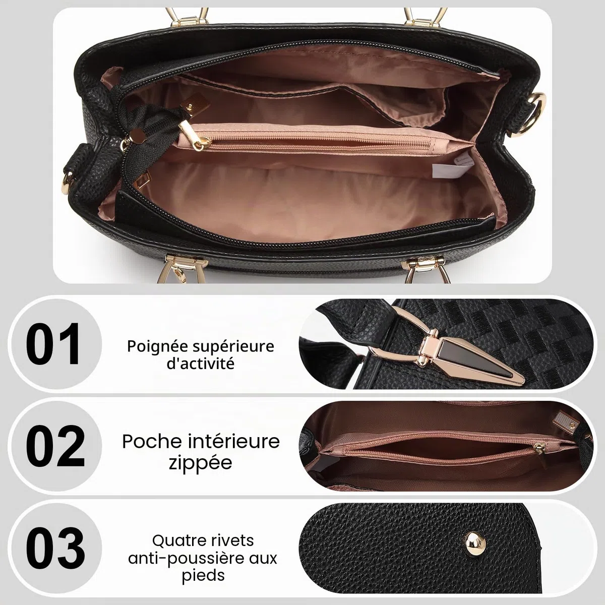 Miss Lulu Handbag Sac à main Femme (lot de 1)
