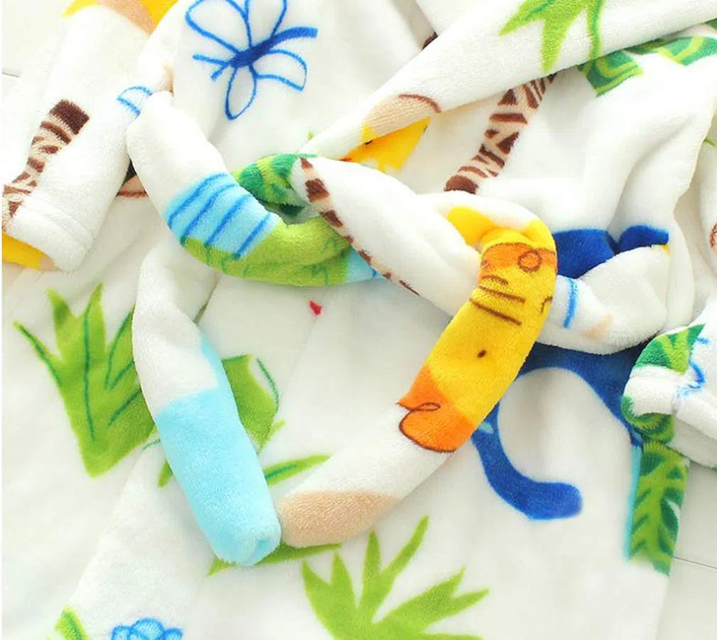 DELEY Peignoir pour Enfants Garçons Filles Robes à Capuche Pyjamas Tout-Petits Vêtements de Nuit Robe de Chambre Douce Chemise de Nuit