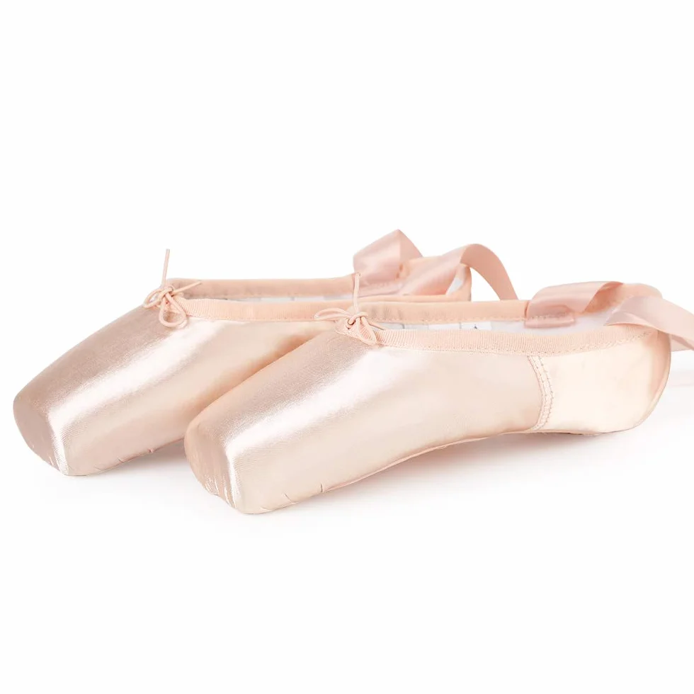 Bezioner Chaussures de Ballet Professionnelles avec Protection de la Dentelle et Bande Cousue pour Femme/Fille Veuillez Choisir Une Taille au-Dessus de la vôtre