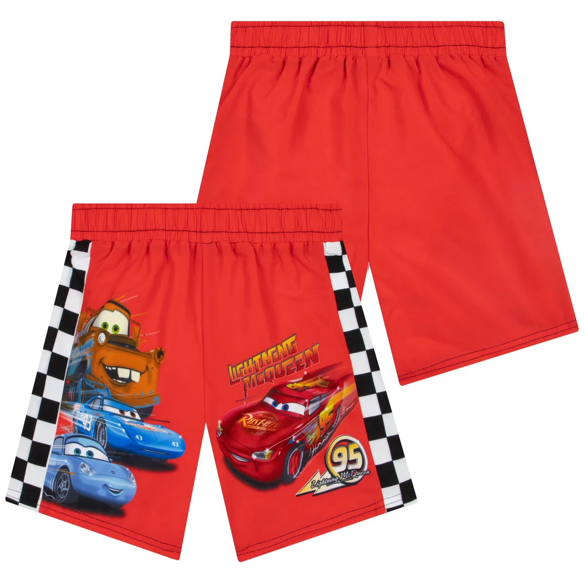 Disney Short Bain Garcon, Maillot De Bain Garcon Lightning McQueen, Short De Piscine Cars
