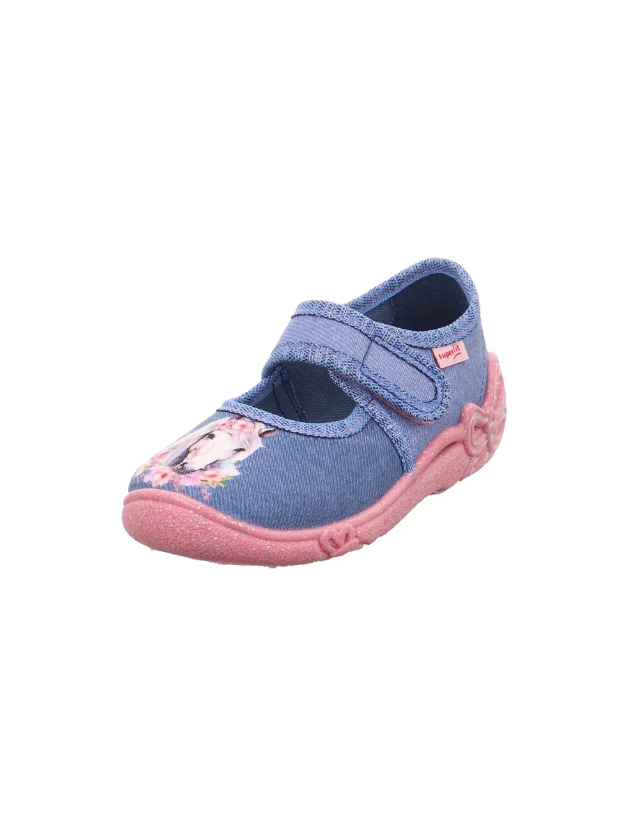 Superfit Mädchen Belinda Mädchen Blau/Rosa 8050 ChaussonFille