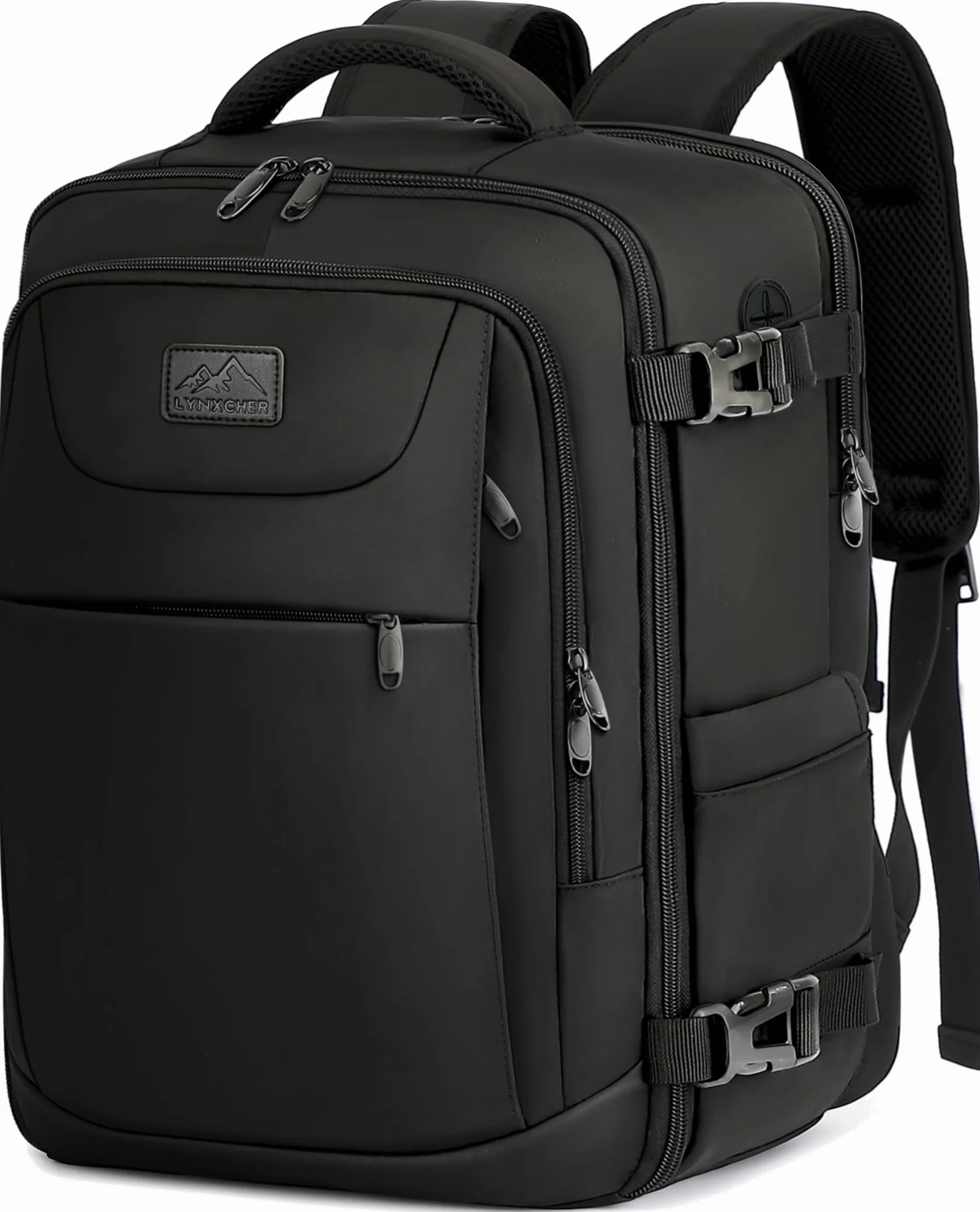 Sac a Dos Voyage Cabine Avion 40x20x25 Bagage Cabine pour Ryanair sous Siège Bagage à Main Petit Sac à Dos 20 L pour Femme Homme Ordinateur Portable 14 Pouces Noir