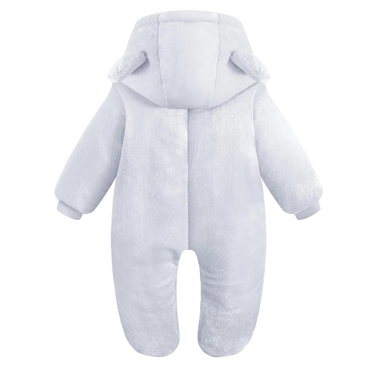 Combinaison d'hiver pour bébé avec capuche Combinaison de neige pour bébé Barboteuse d'hiver en flanelle Barboteuse Combinaison de jeu avec pieds Combinaison à motifs de dessins animés Vêtements pour
