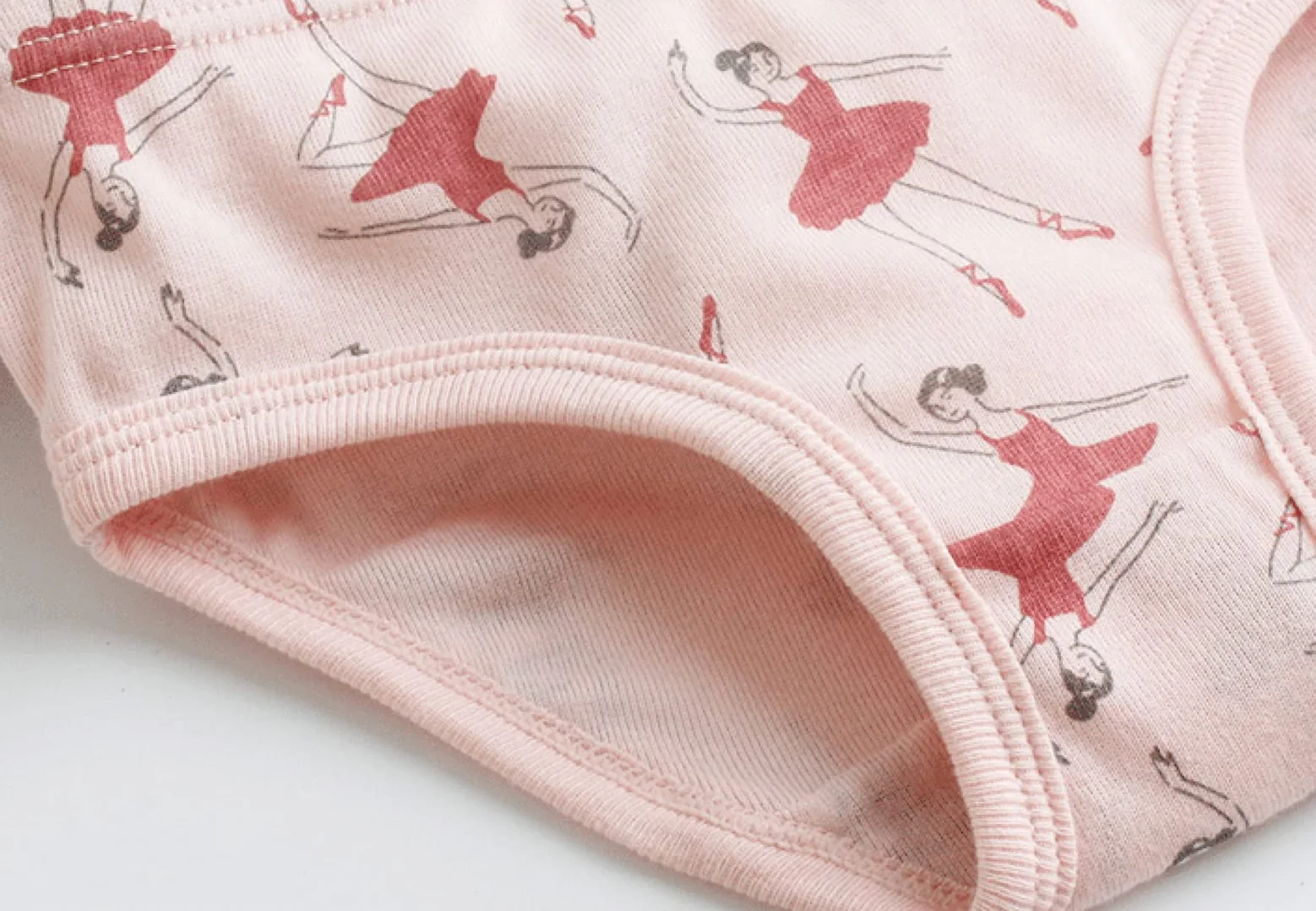 Culotte Fille sous-vêtement Slip Pur Coton Lot de 12