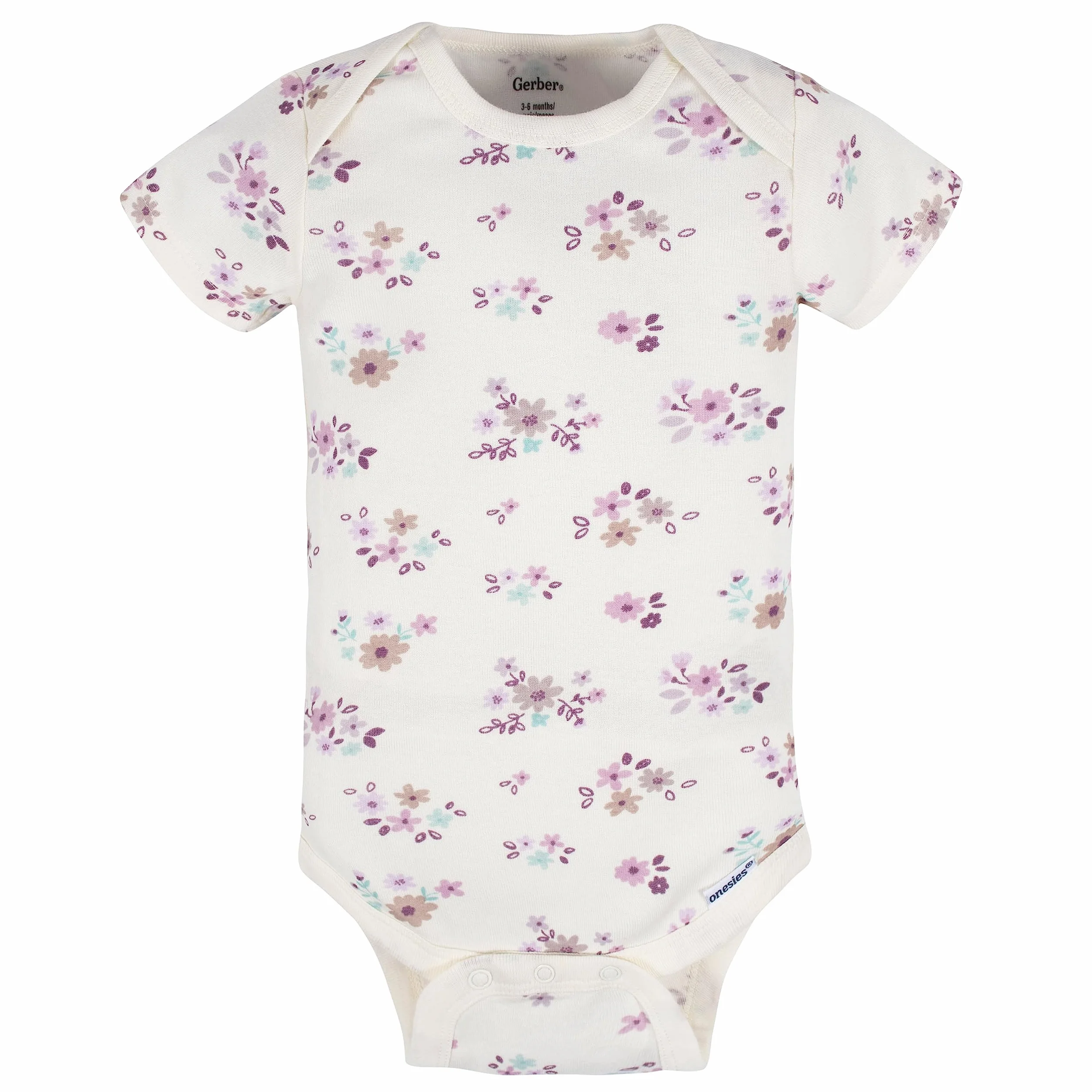 Gerber 8-pack Short Sleeve Onesies Bodysuits Chemise Bébé fille (lot de 8)