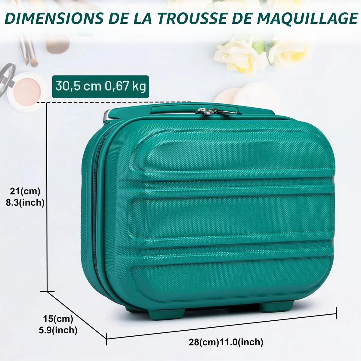Kono Vanity Case Maquillage Case Organizer Beauty Case
