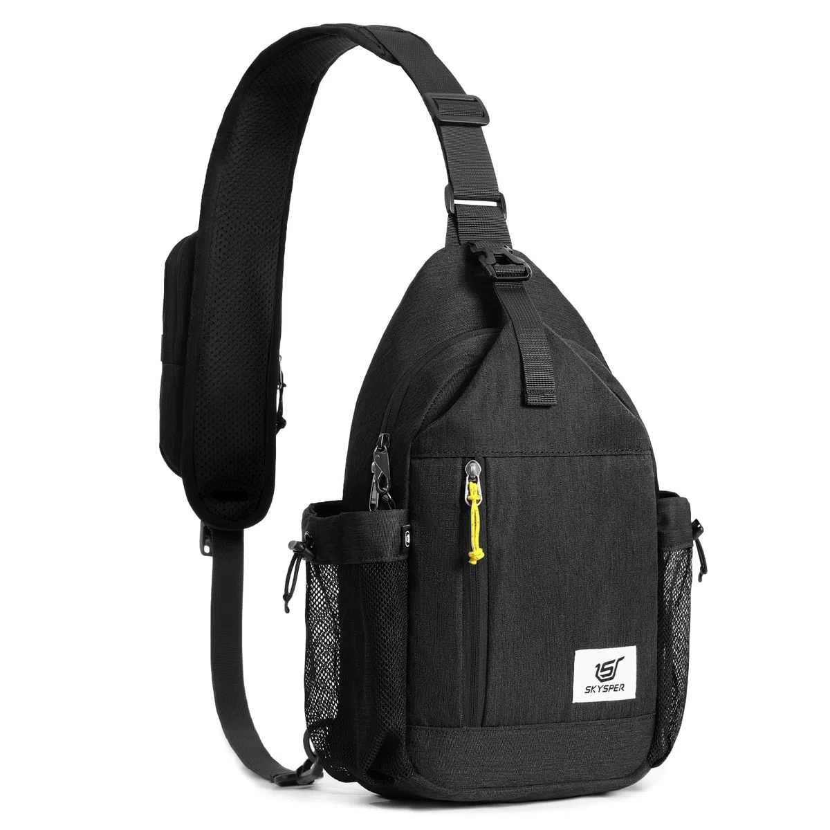 SKYSPER Sacs Bandoulière Homme Sling Bag Anti-vol Sac d'épaule léger Extérieur Voyage