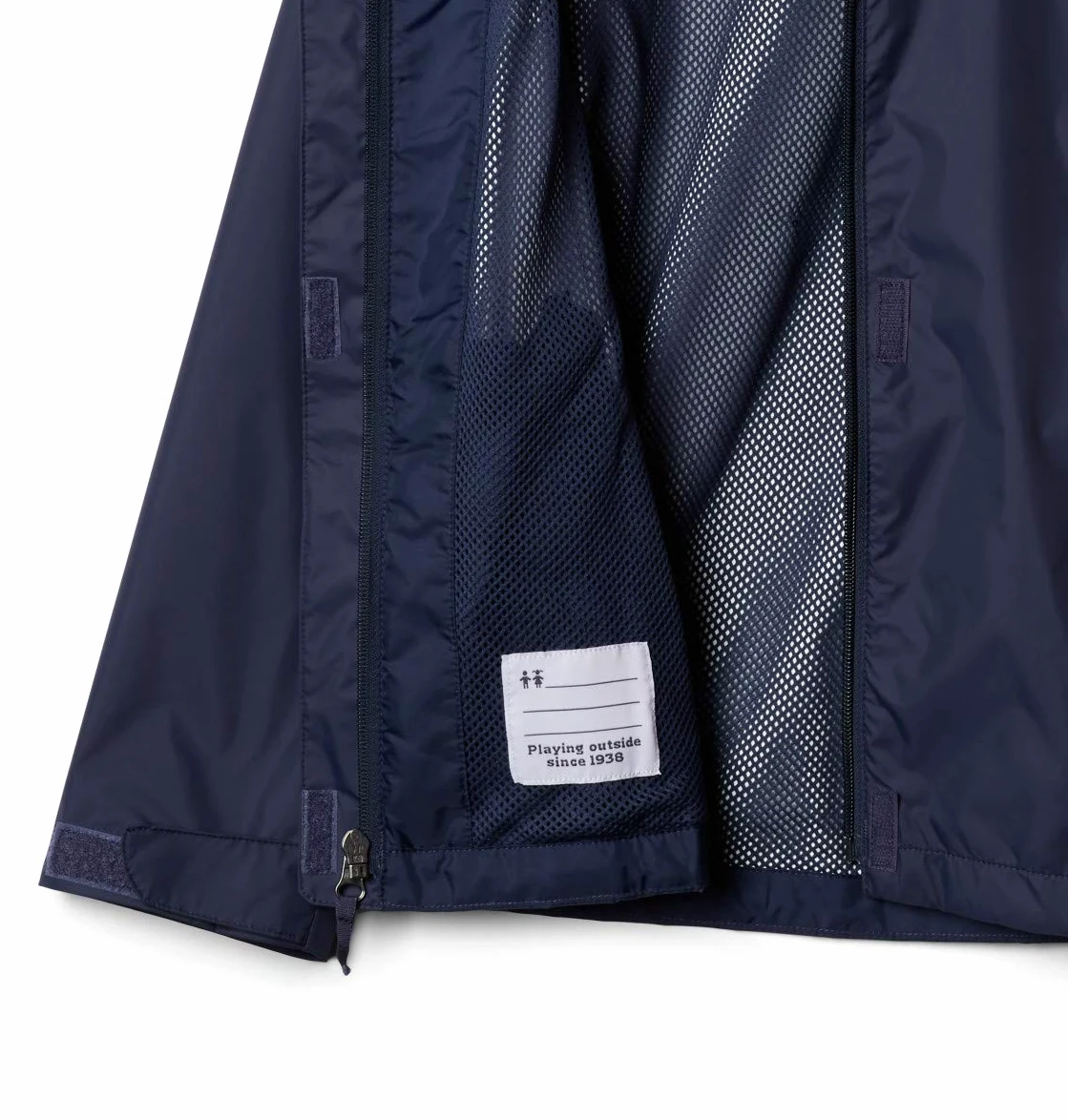 Columbia Arcadia Jacket, Veste De Pluie Imperméable Fille, Nocturnal, Taille XL