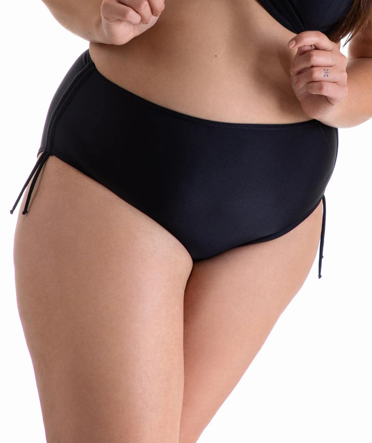 Aquarti Bas de Maillot de Bain Femme avec Liens – Bas Maillot Femme Ajustable, Séchage Rapide
