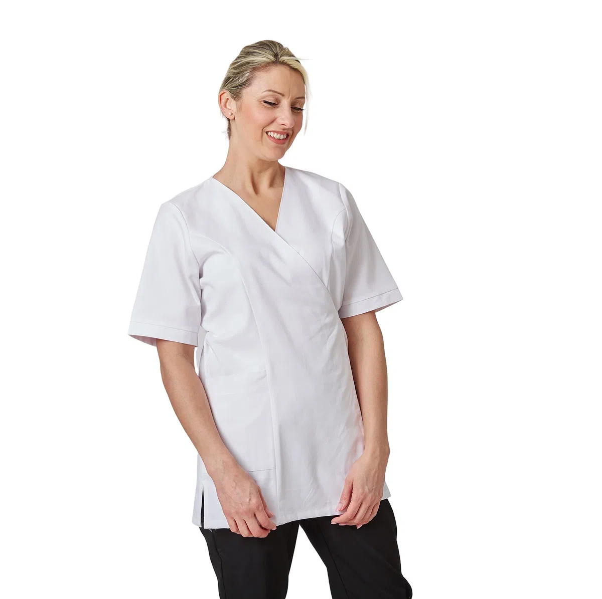 Hurry Jump Tunique Femme Medical Santé Eshtétique Coiffure Style Kimono
