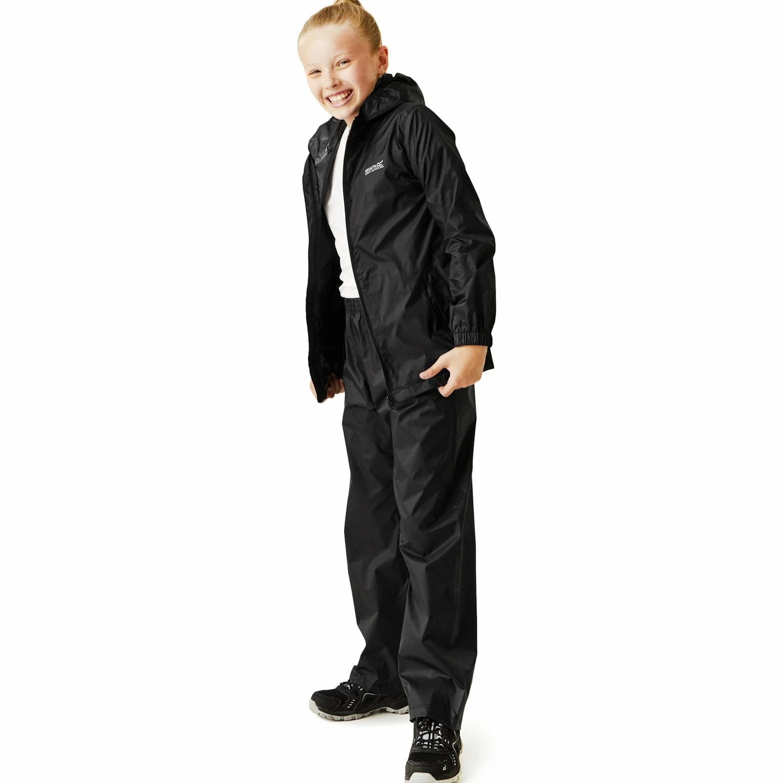 Regatta Ciré Technique et Compactable Junior Pack-it Jackets Waterproof Shell Enfant