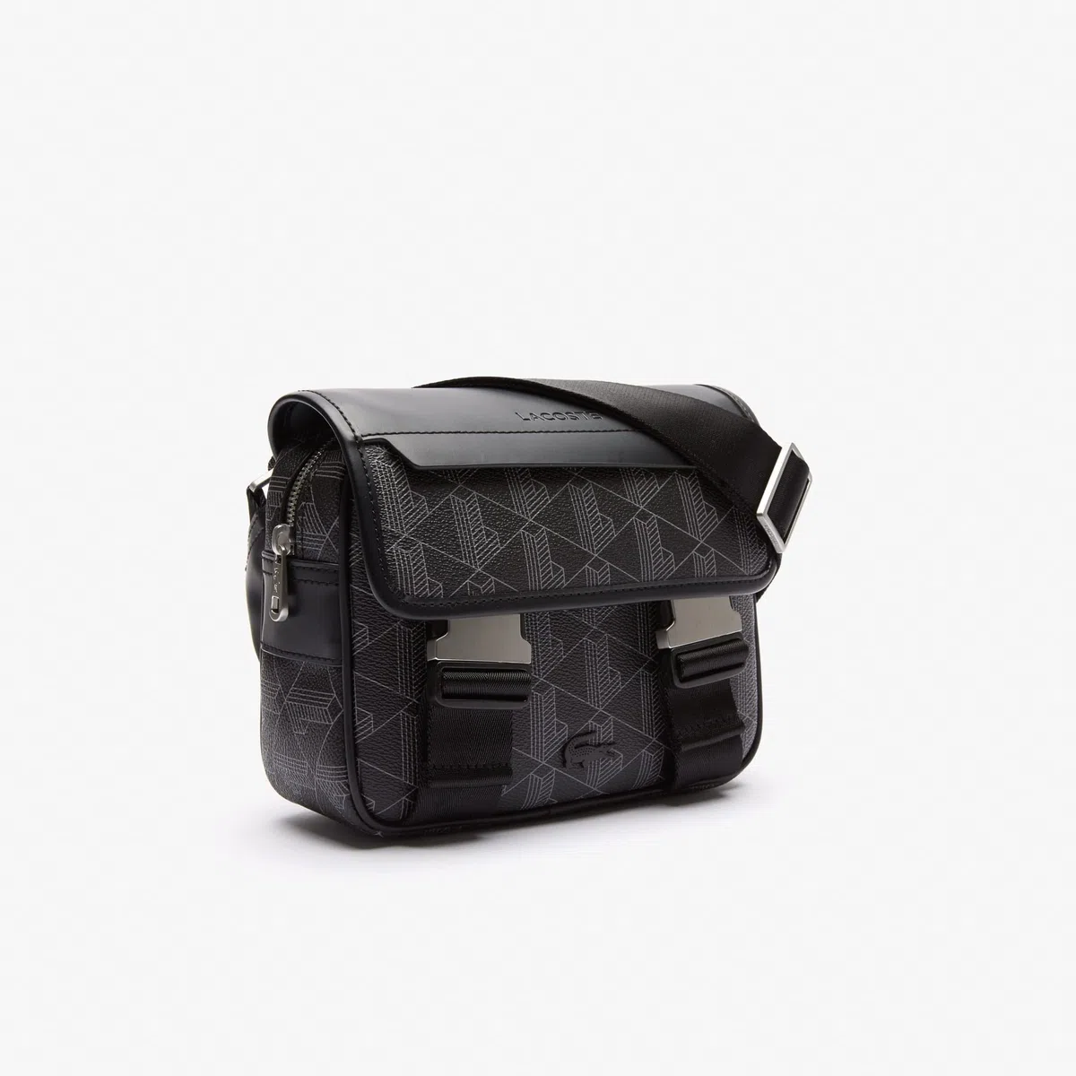 Pochettes & Sacoches lacoste nh3787lx h45 Monogram Noir Gris TU