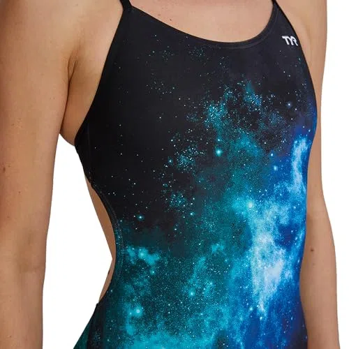 TYR Maillot de Bain Uni Découpé Maillot de Bain uni découpé Mixte