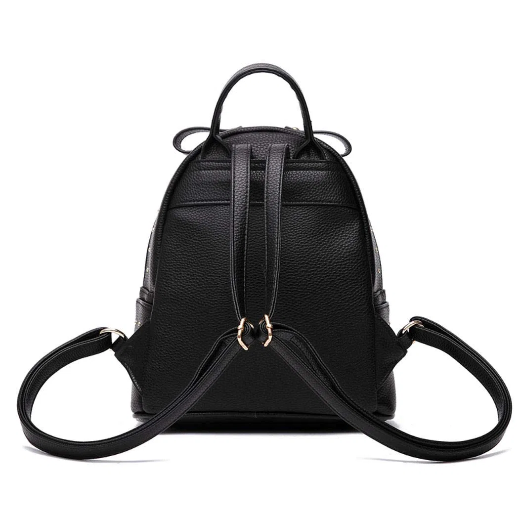 DEERWORD Femme Sac a Dos Sacs à Main Portés Bandouliere Feminin Ados Original PU Cuir 5255 1pc Ensemble