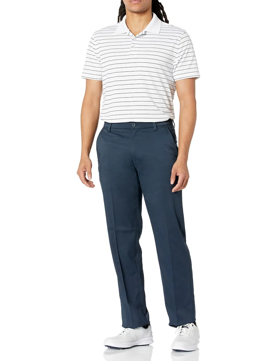 Amazon Essentials Pantalon de Golf Gardant son Extensibilité Toute la Journée, Coupe Droite Homme