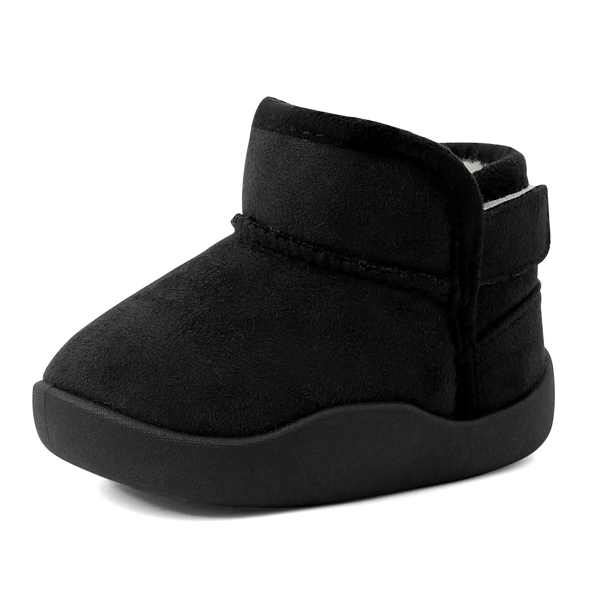 1-5 Année Hiver Bottines Bebe Garçon Fille Peluche Chaude Fourrées Chaussures Pour Tout-petit Enfant