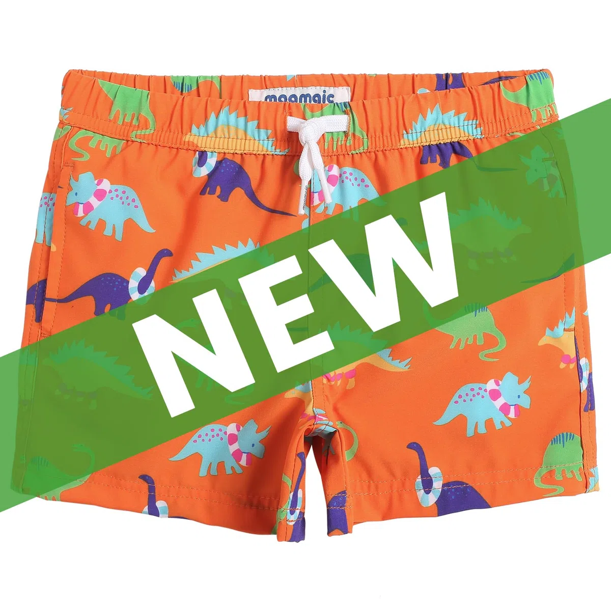 maamgic Short de Bains Garçon Maillot de Bain Enfant Élastique avec Slip 4 Way Stretch Séchage Rapide