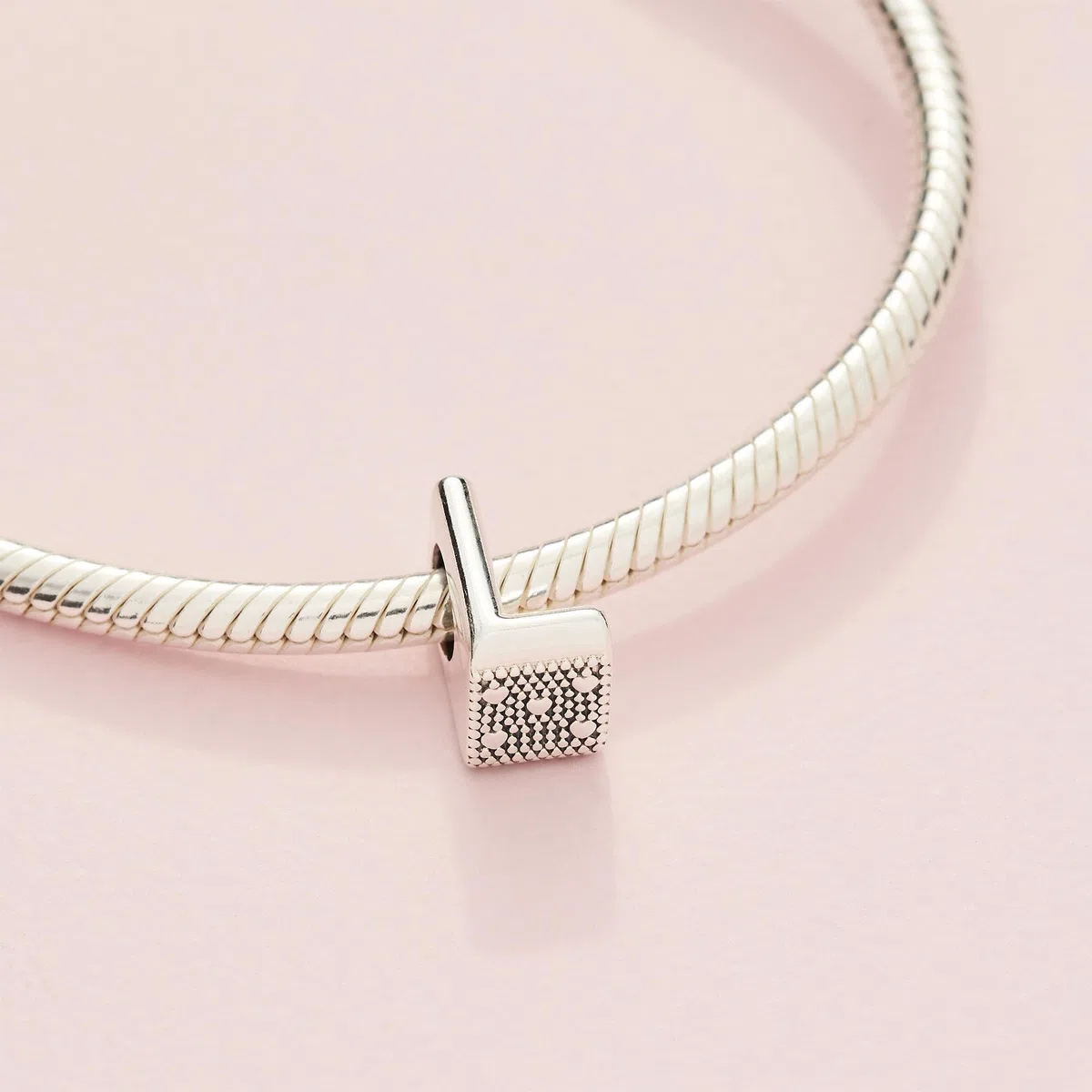Pandora Charms Lettre en argent sterling