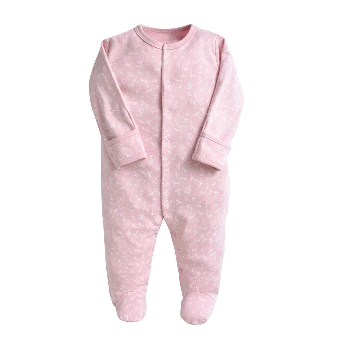 Bébé Pyjama Lot de 3, Grenouillères Manche Longues Combinaison 6-9 Mois