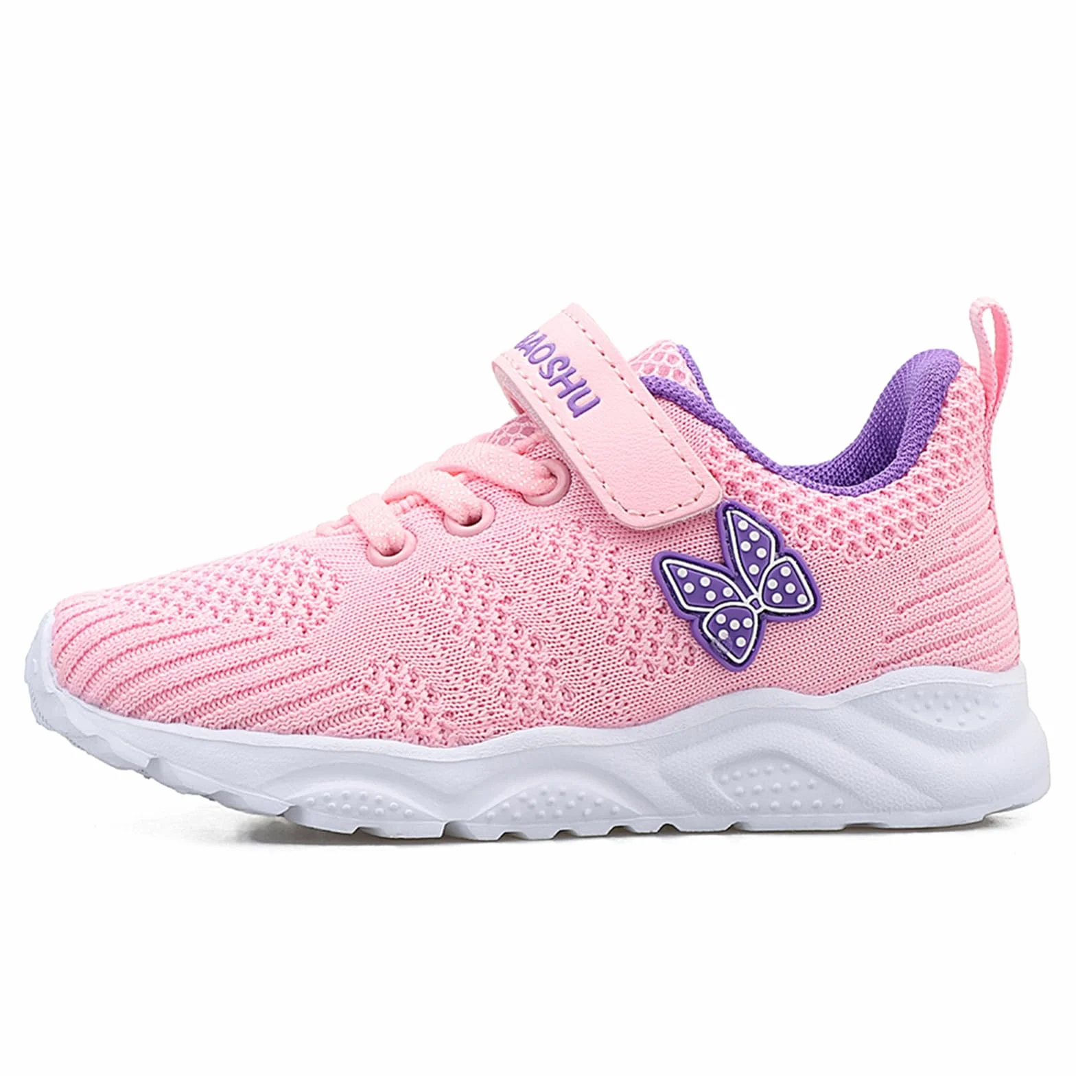 Basket Filles Garçons Chaussures de Course Sport Running Athlétiques Shoes Tennis Gym Enfant Fitness Running Sneakers 21-37 EU