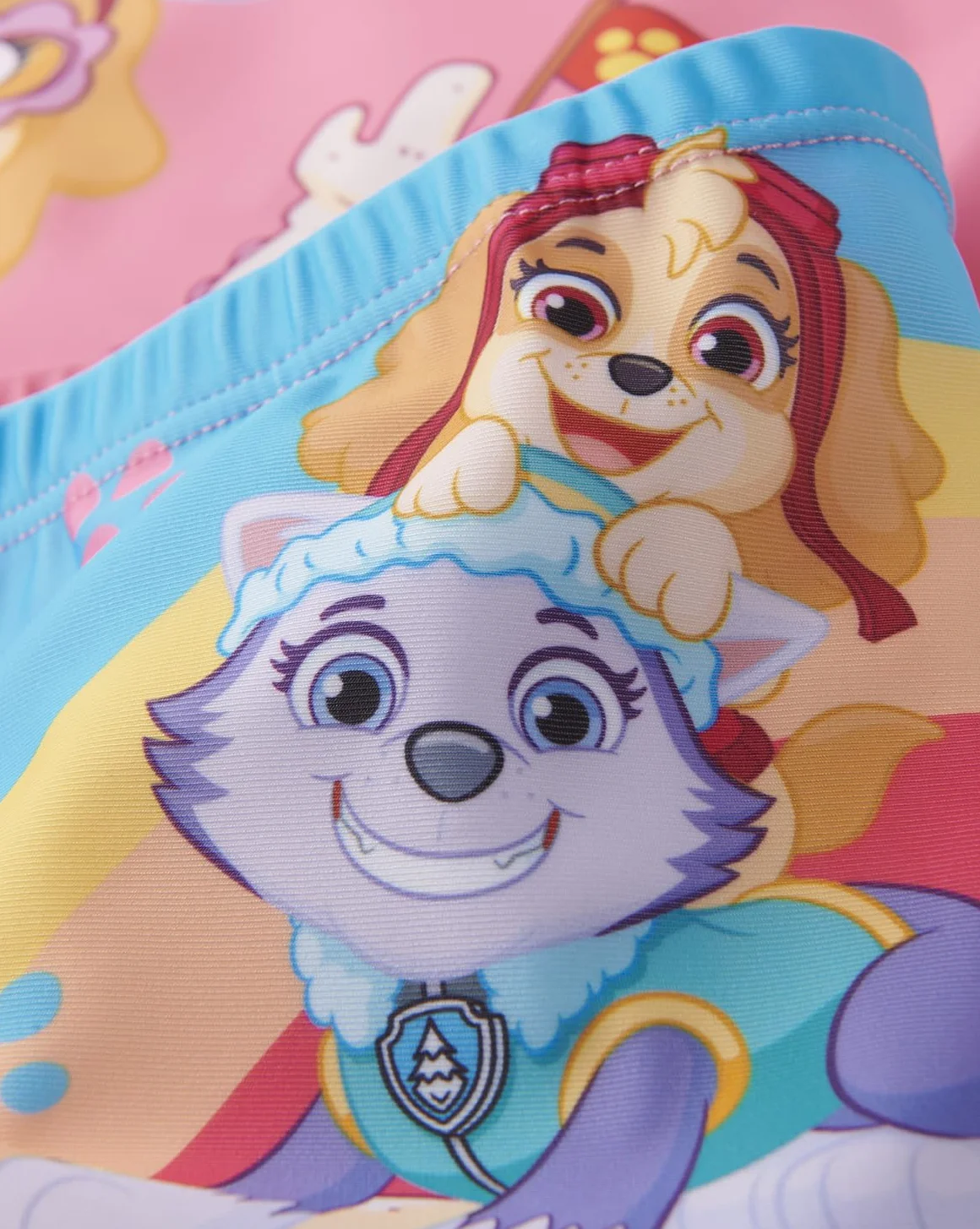 Paw Patrol Ensemble de natation UV pour fille – Maillot de bain 2 pièces pour enfant Rose