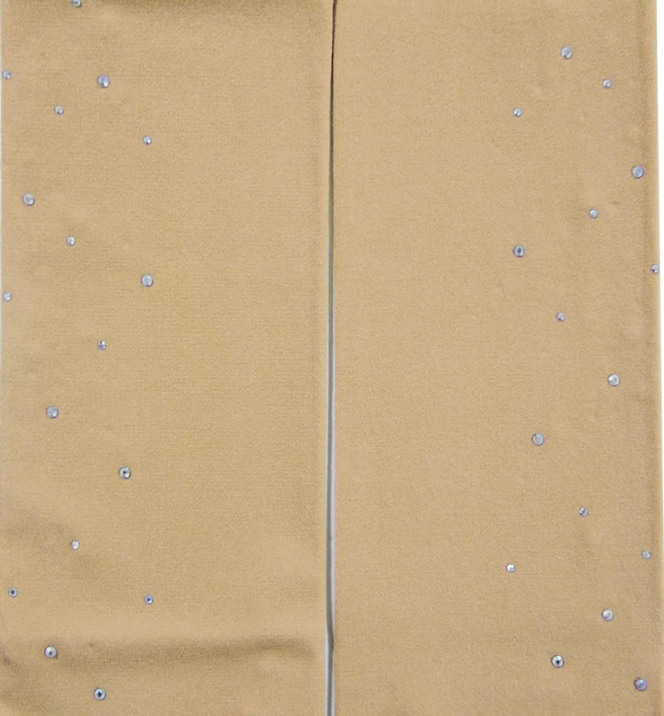 PARADICE WORLD BY SKATER FOR SKATERS Collant Couvre-Patin pour Le Patinage Artistique. Design Small Stars. Strass de qualité AAA+ (L/XL)