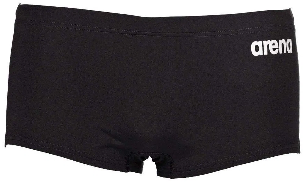 arena Solid Squared Short Short de Bain Court Solid pour Hommes, Maillot de Bain en Tissu MaxLife à Séchage Rapide avec Résistance Maximale au Chlore et Protection UV50 Homme