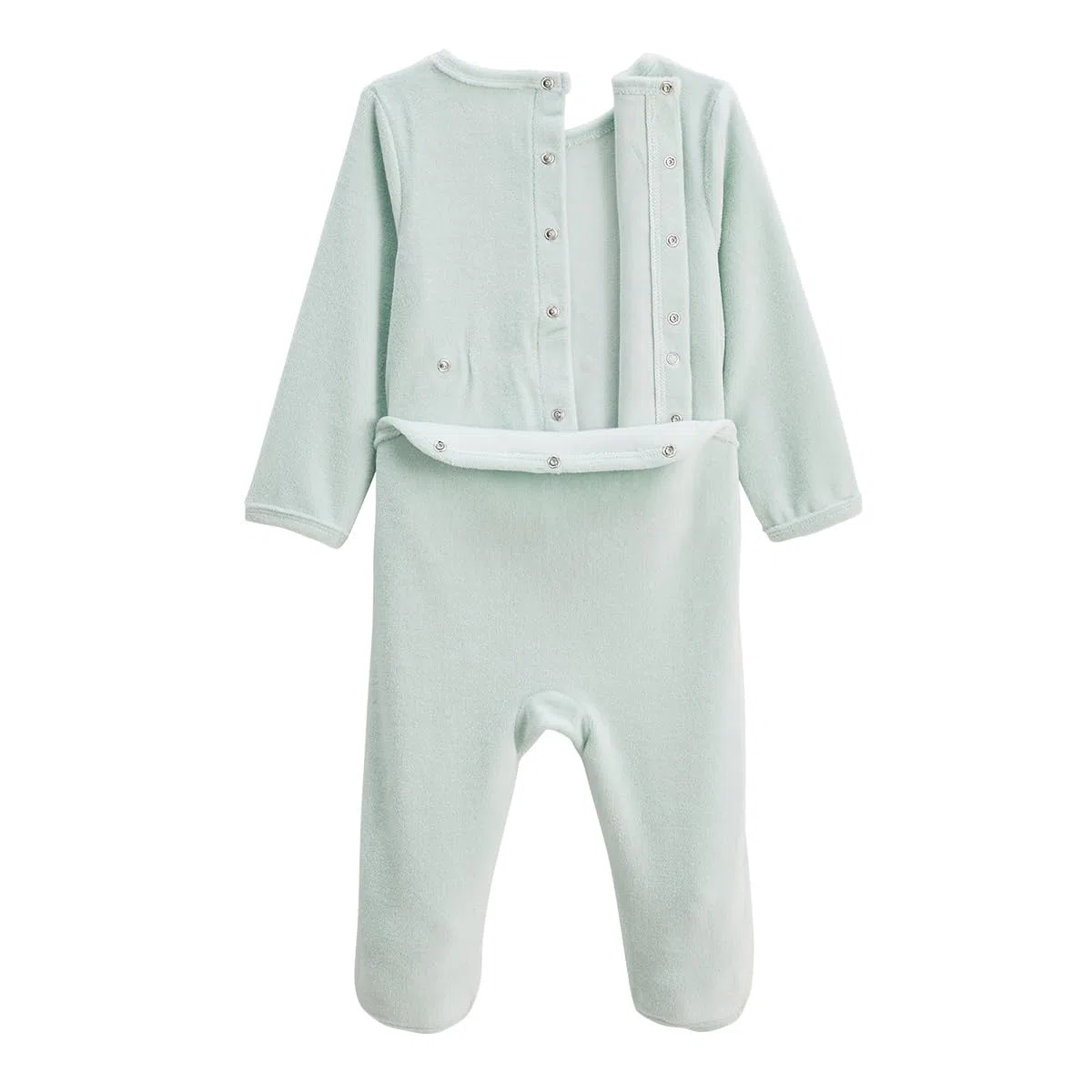 Petit Béguin - Lot de 2 Pyjamas bébé en Velours Dina