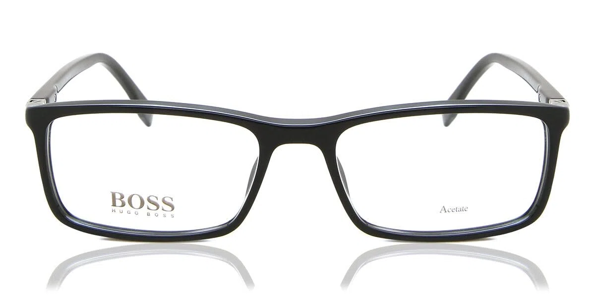 HUGO BOSS Lunettes de Vue BOSS 0680/IT Black 55/16/145 homme