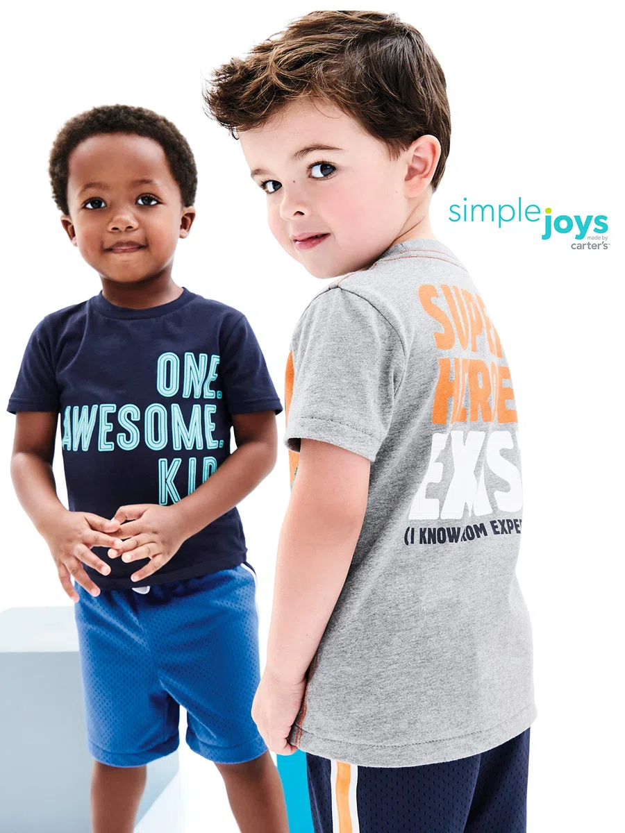 Simple Joys by Carter's 3-pack Short-sleeve Tee Shirts T-shirt Bébé garçon (lot de 3)