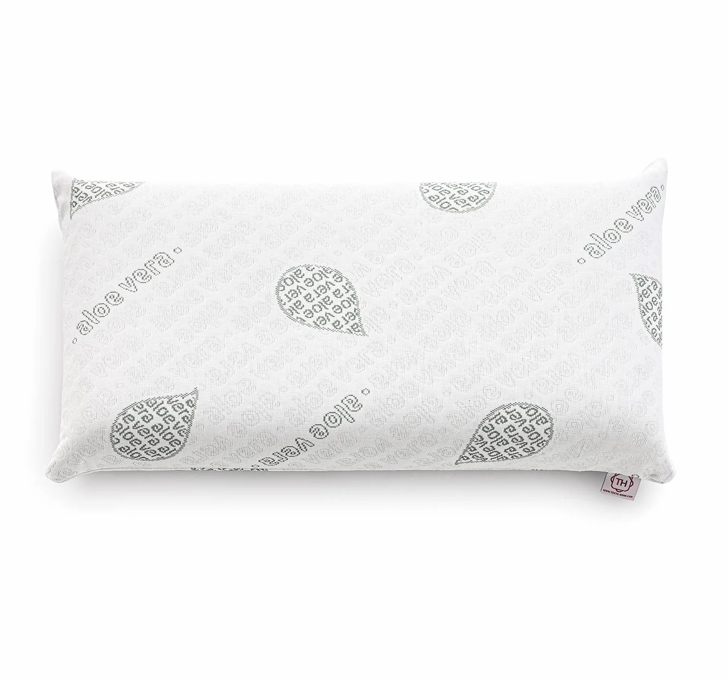 TEXTIL-HOME Oreiller Mémoire de Forme 70 cm – Mousse Viscoélastique Ergonomique avec Tissu Écologique Aloe Vera et Housse à Double Fermeture Éclair, Adaptatif et Thermorégulé