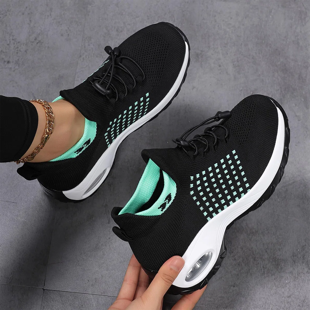 Générique Chaussure Femme Confortable Chaussures d'automne pour Femmes Chaussures De Course pour Femmes Légères De Marche Respirantes Sports_Baskets Femme_Baskets Marche Running Légère Pieds