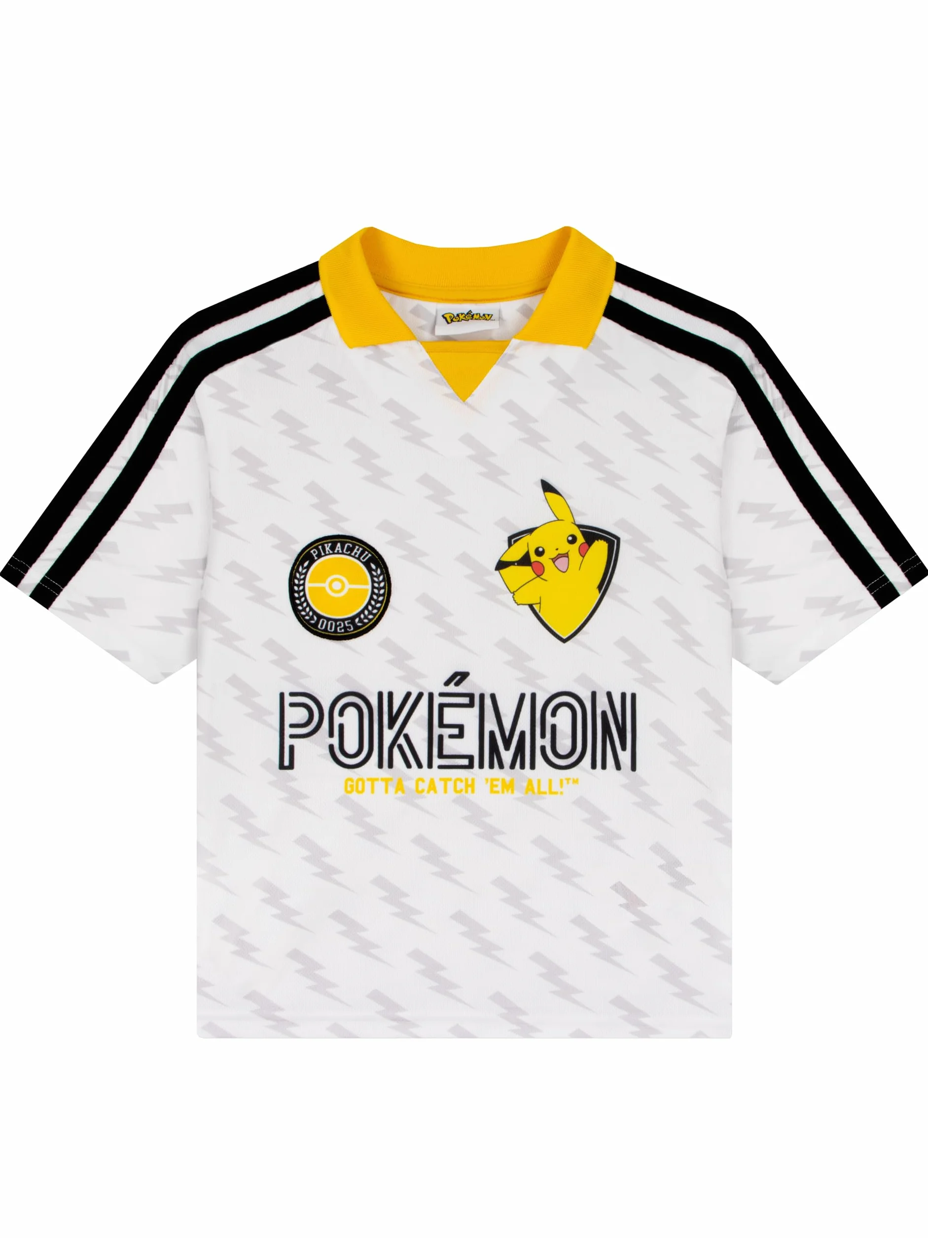 Pokémon Maillot De Football, Tenues De Football Oversize pour Garçons, Haut Style Jersey Pikachu, Vêtements pour Garçon