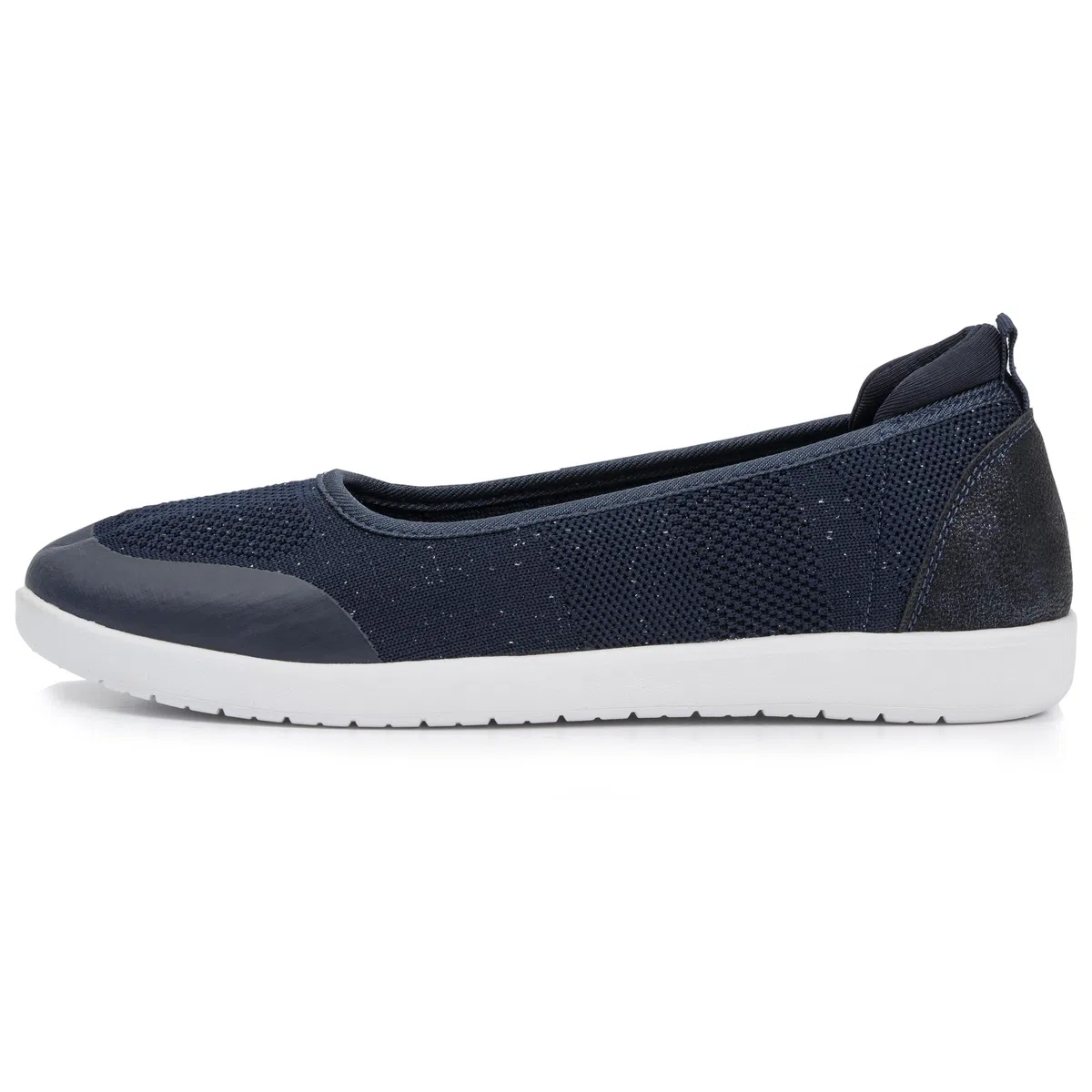 Isotoner Ballerines Femme Facile à Enfiler, Semelle à mémoire Forme,Confortable et légère,