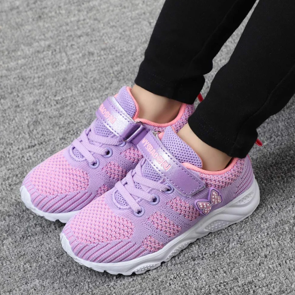 Baskets bébé Filles Baskets pour Toute-Petite Fille Petits Enfants premières Chaussures de Marche Respirant léger Chaussures décontractées