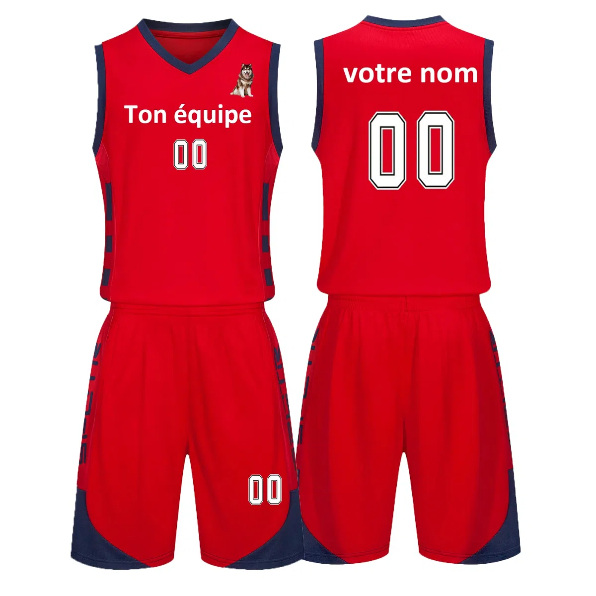 Maillots De Basketball Personnalisé Hommes Adulte Enfant Basketball pour Enfants Jersey Sweat-Shirt Femmes Basket Maillots Ensemble