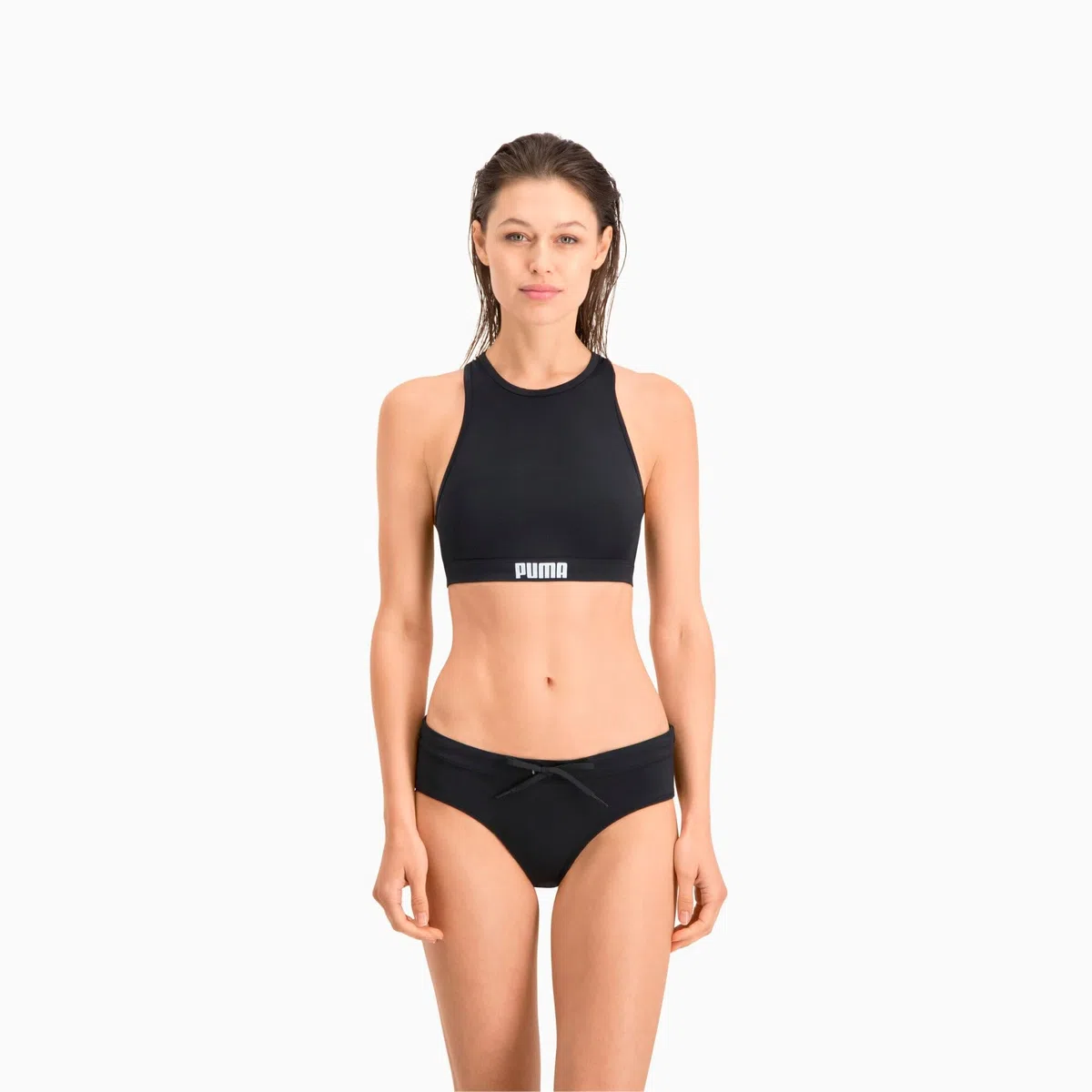 Puma Haut Swim Dos Nageur Haut de Bikini Femme