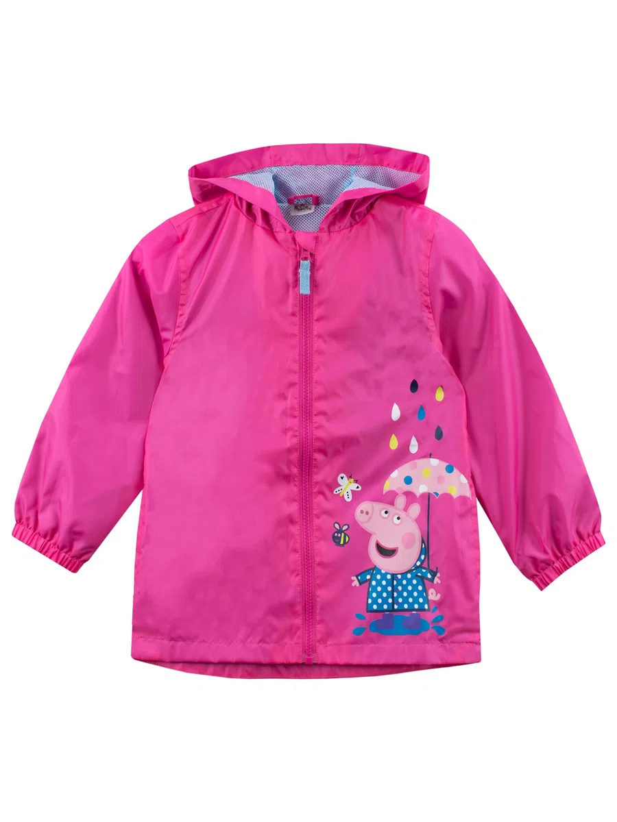 Peppa Pig Imperméable Imperméable pour filles I Veste rose pour enfants | Âges de 12 mois à 8 ans | Merchandising officiel