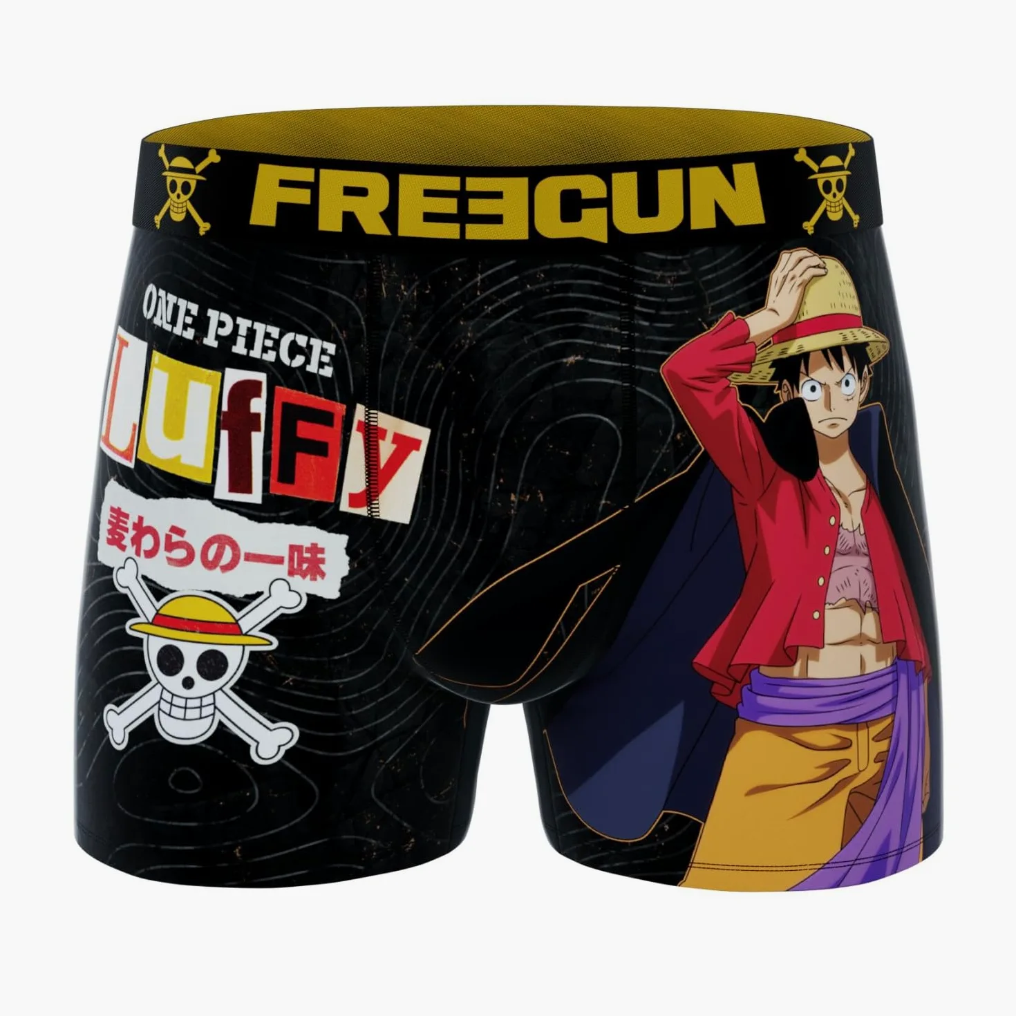 Freegun Boxer Homme One Piece, Caleçon Homme (Lot de 5)