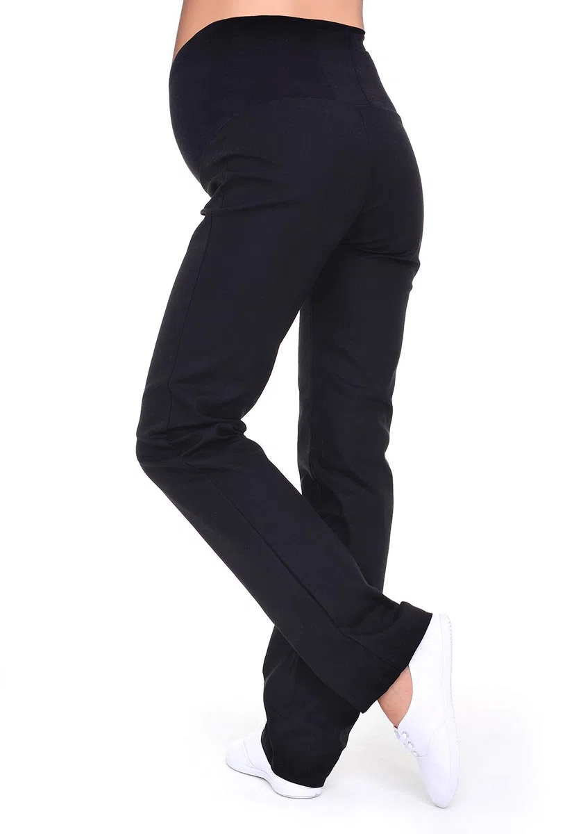 Mija - Pantalon de maternité/Jeans Classique Coupe Droite Denim Over Bump 3014
