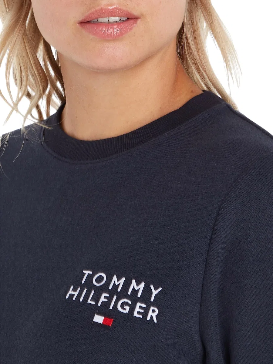 Tommy Hilfiger Sweat Femme Track Top Col Ras-du-Cou