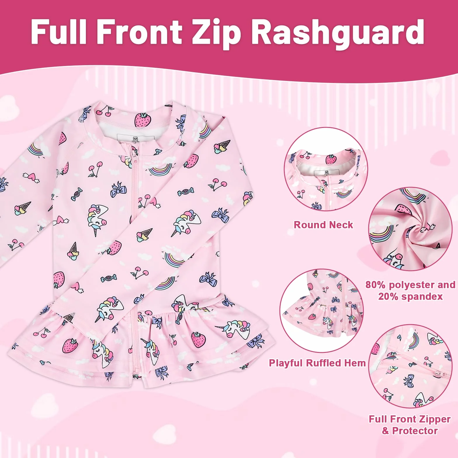 FLYISH DIRECT Maillot de Bain pour Bébé Garcon, 2 Pièces, Manches Longues, Protection UPF 50+ Costume de Natation avec Couche de Natation, Maillot de Bain avec Fermeture éclair Bébé Garcon