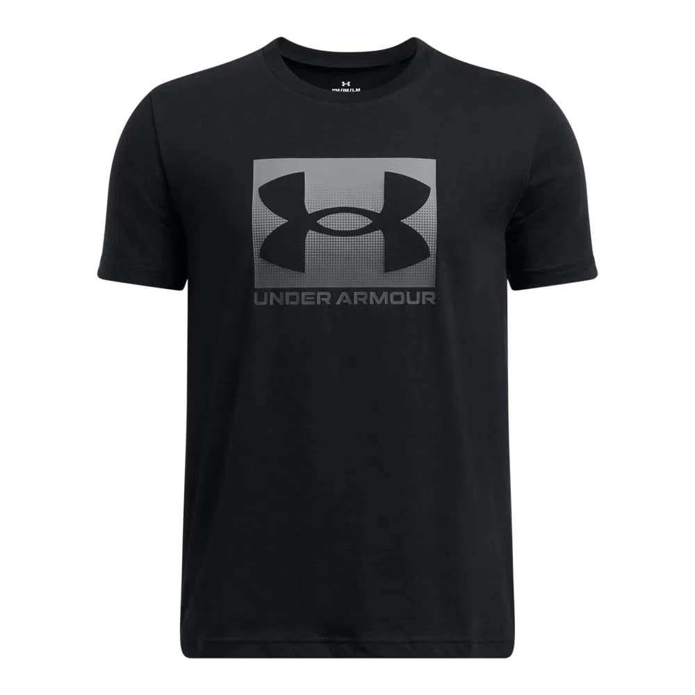 Under Armour Boxed Logo Short Sleeve T Shirt T-Shirt Garçon (Lot de 1)