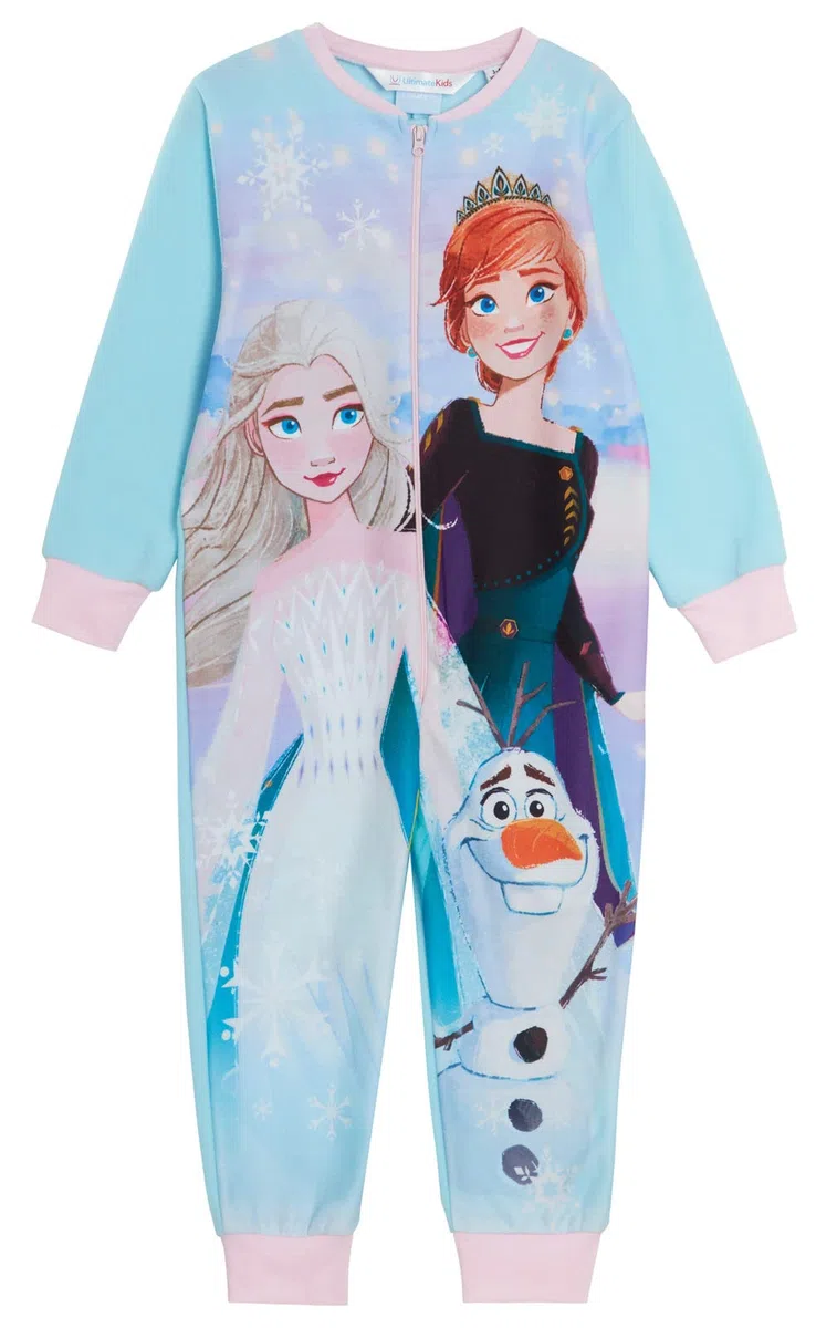 Disney Pyjama Stitch pour Filles, Combinaison Polaire, vêtements de Nuit zippés
