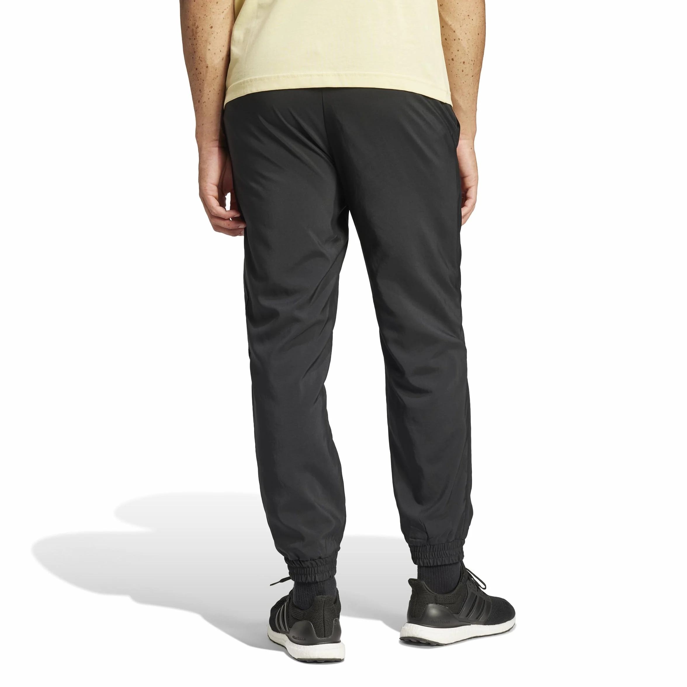 adidas Essentials Small Logo Stanford Pant Elasticated - Pantalon de Golf - Essentials Pantalon de survêtement Stanford avec Petit Logo - Homme