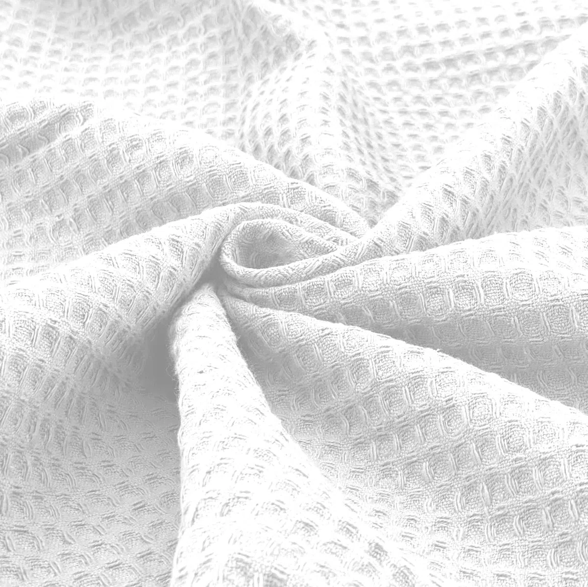 heimtexland Peignoir en piqué gaufré 100 % coton, type 881