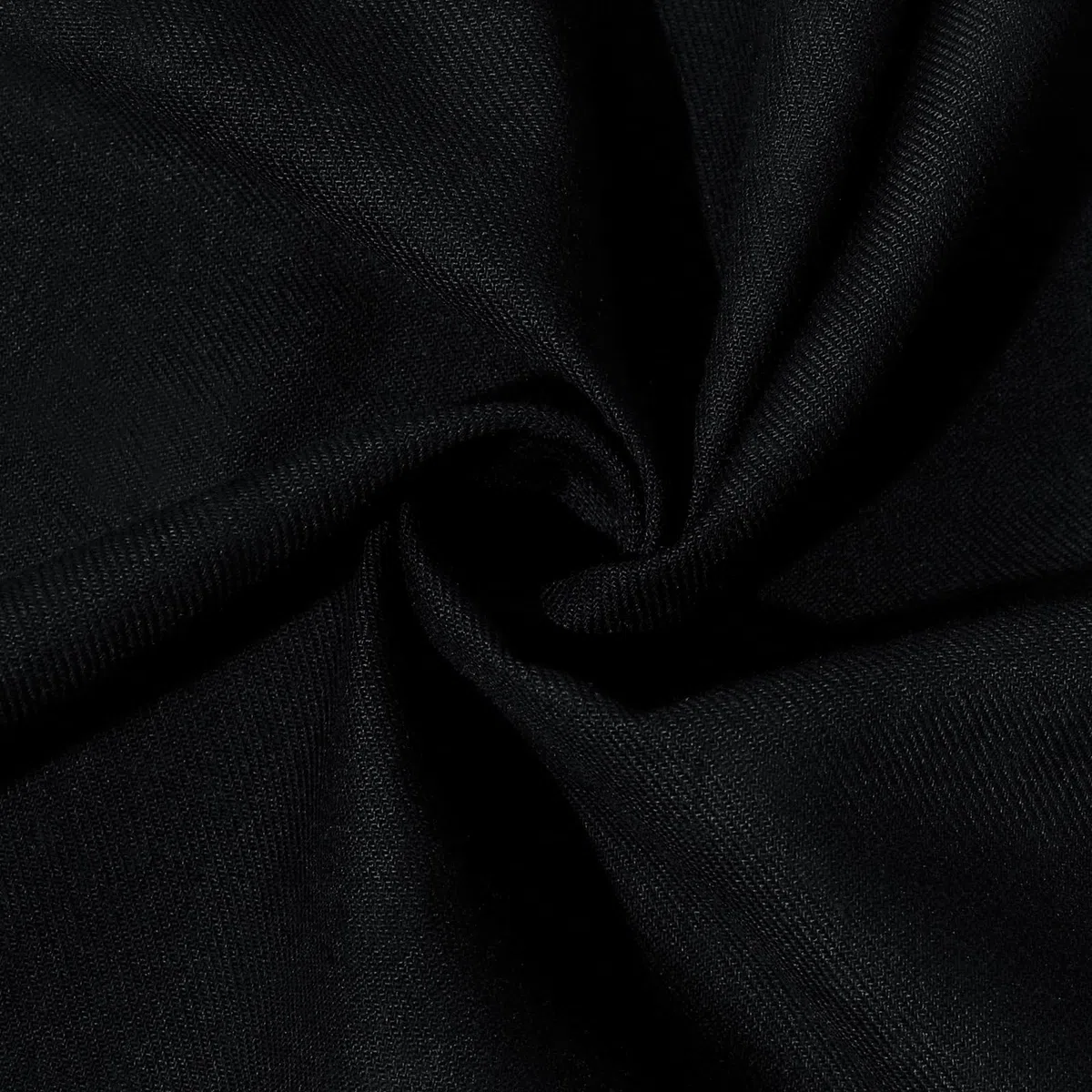 HOULIFE Mouchoirs noirs en coton doux pour homme - Mouchoirs pour funérailles - 43 x 43 cm
