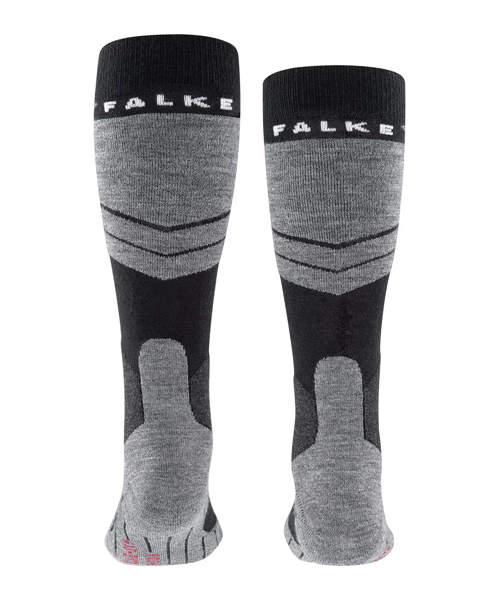 FALKE mixte enfant SK4 chaussettes de ski rembourrage léger anti-ampoule fines respirantes séchage rapide régulation climatique anti-odeur laine fil fonctionnel 1 paire